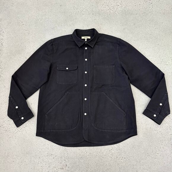 Whyred Mario Solid Over Shirt - Picture 1 of 7